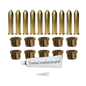 Kit de 10 Pipetas de Cobre para Colector Solar Heat Pipe