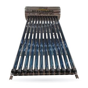 Calentador solar BTS-12 Bicentenario 130 L baja presión, vista de frente