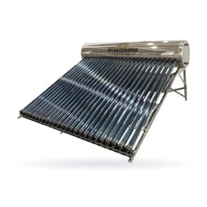 Calentador solar BTS-25 Bicentenario 300 L baja presión, vista tres cuartos