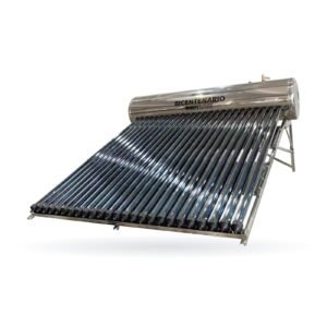 Calentador solar HTS-25 Bicentenario 240 L alta presión, vista tres cuartos